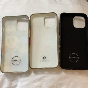 Phone Case Set - Black, White, Multicolor